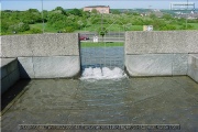 Großer Wasserfall am Hubland Campus Sued